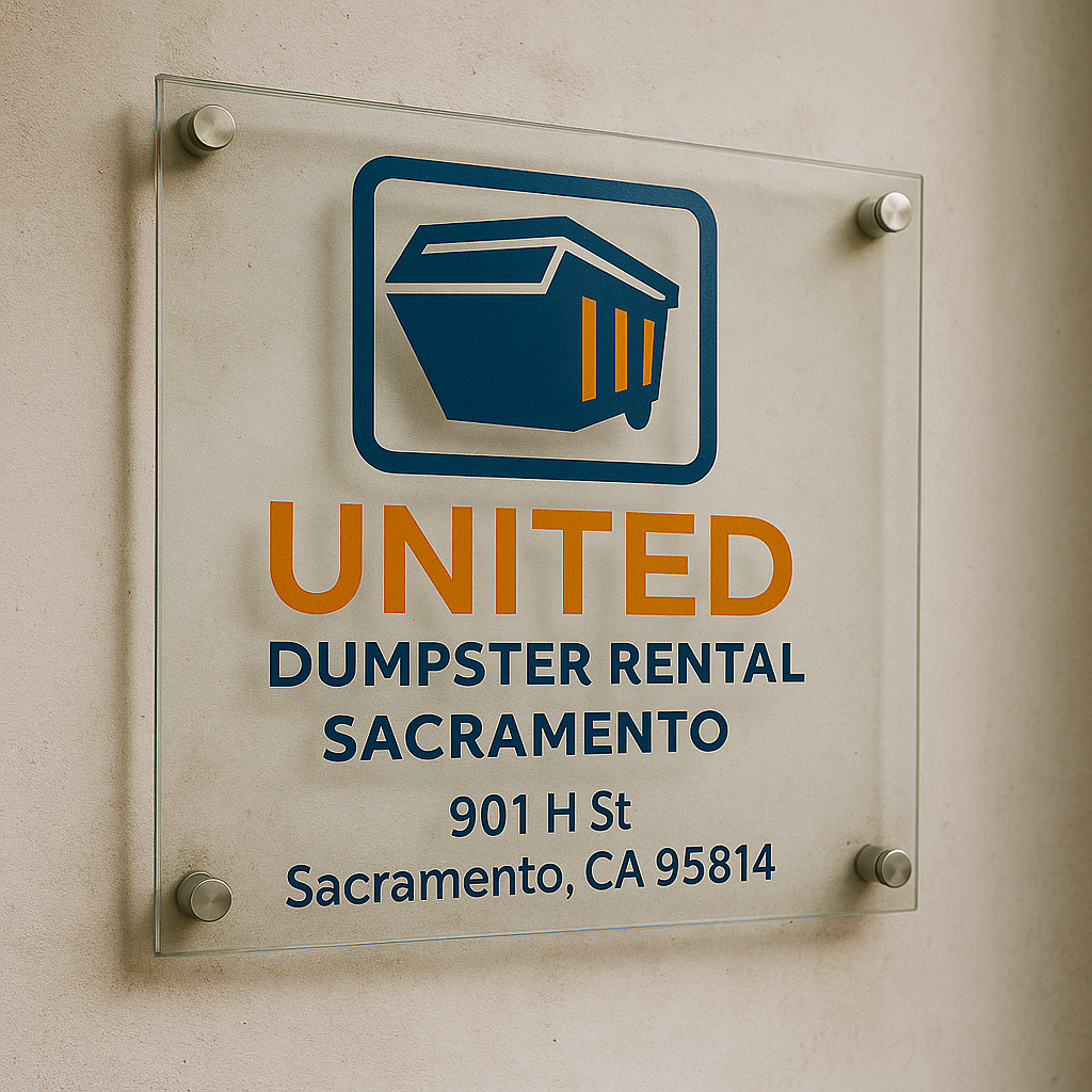 United Dumpster Rental Sacramento Office